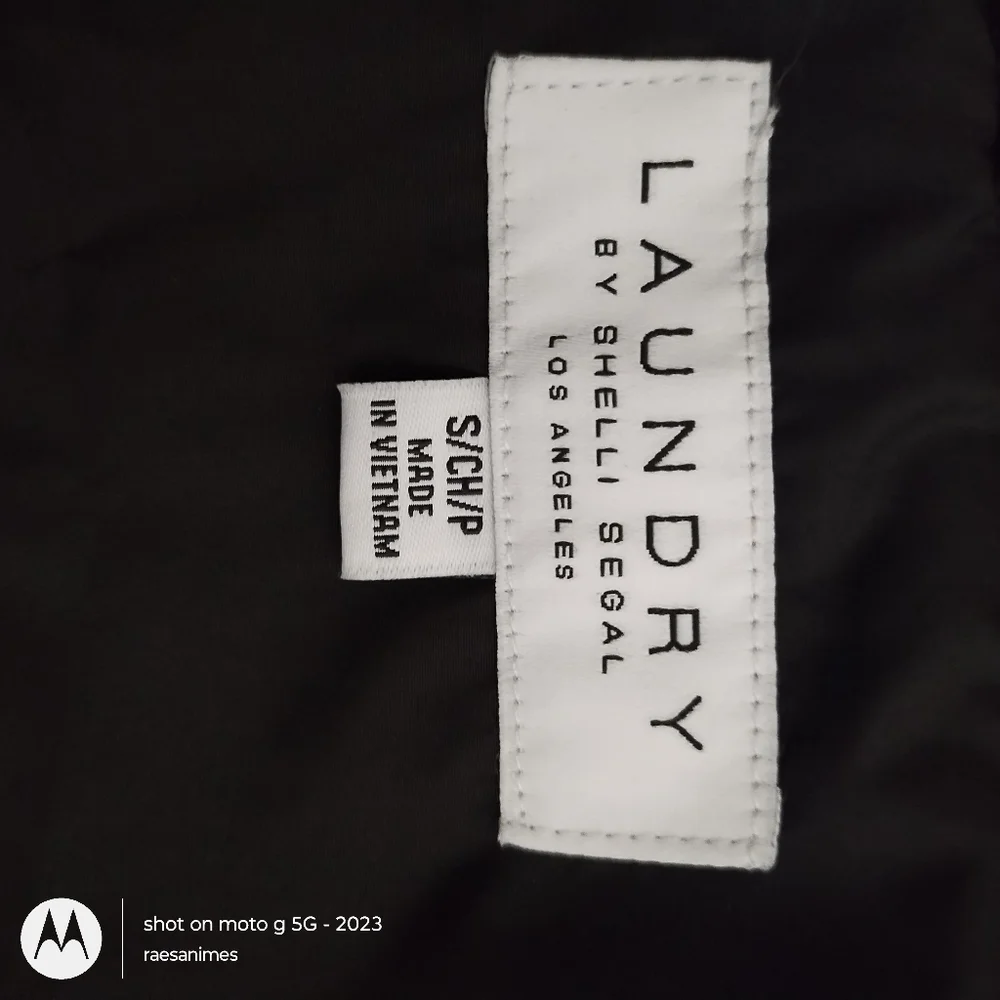 Laundry By Shelli Segal Black Quilted Puffer Jacket - Picture 3 of 5